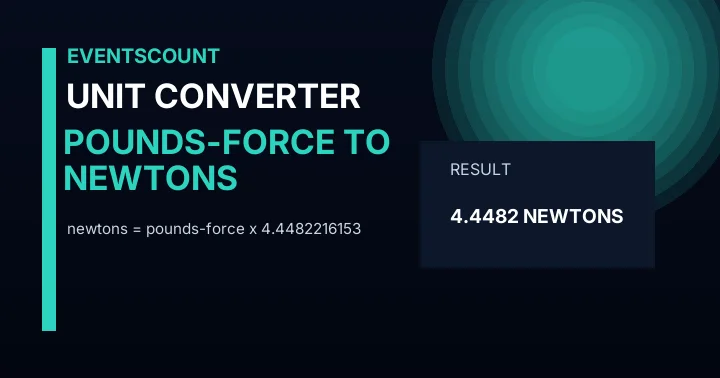 Pounds-force to Newtons Converter