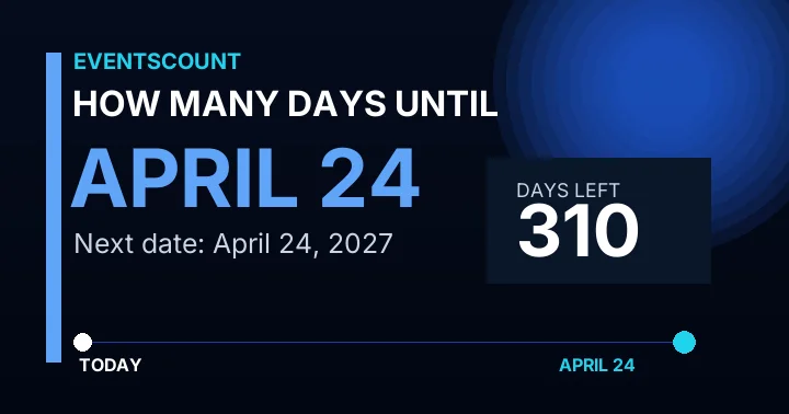 How Many Days Until April 24?