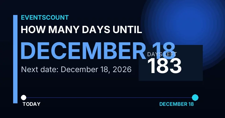 How Many Days Until December 18?