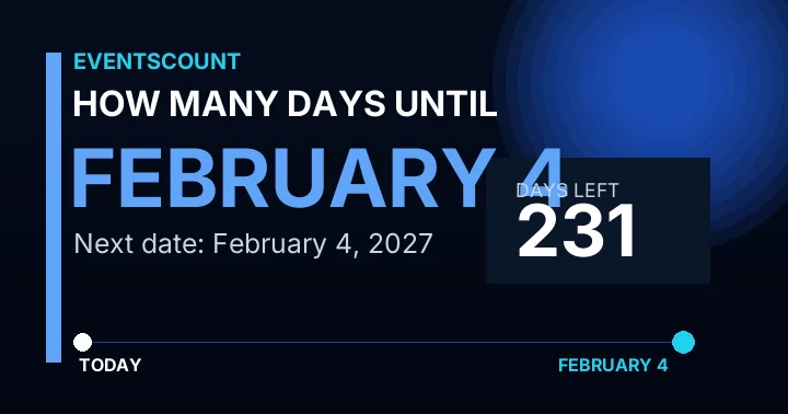 How Many Days Until February 4?