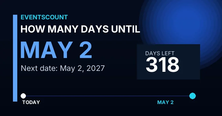 How Many Days Until May 2?