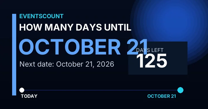 How Many Days Until October 21?