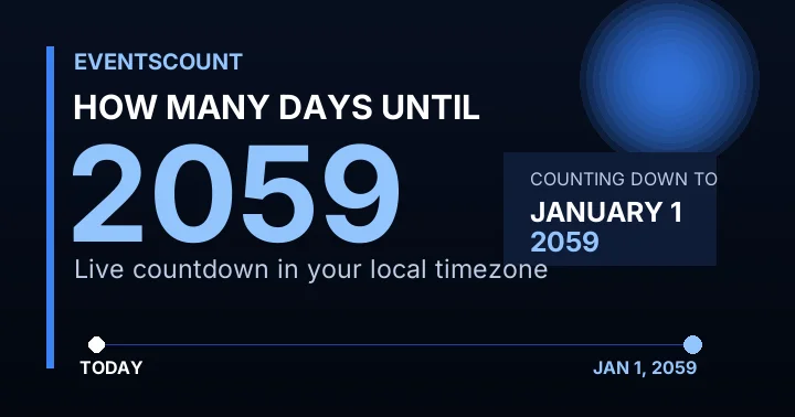 How Many Days Until 2059?