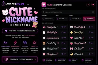 Cute Nickname Generator