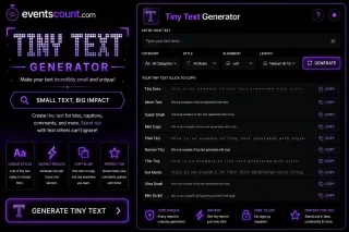 Tiny Text Generator
