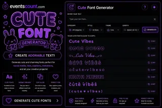 Cute Font Generator