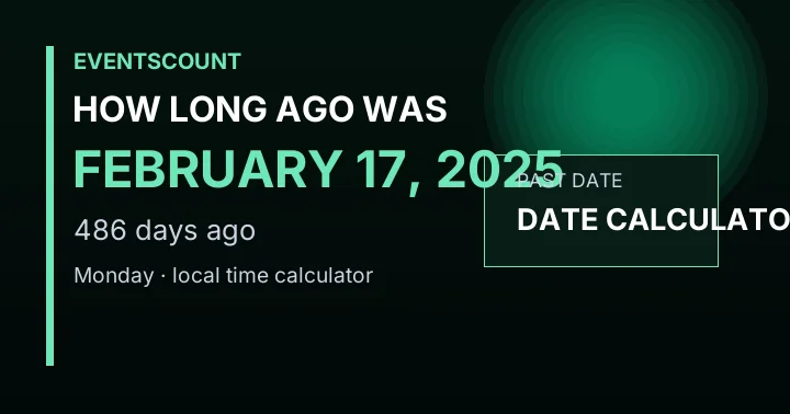How Long Ago Was February 17, 2025?