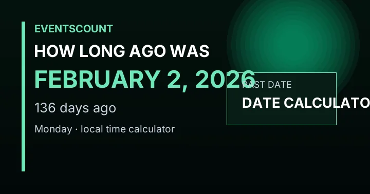 How Long Ago Was February 2, 2026?