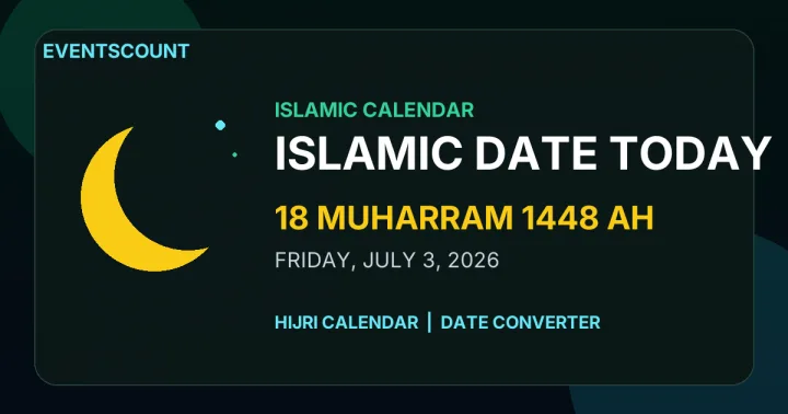 Islamic Calendar Date for Today