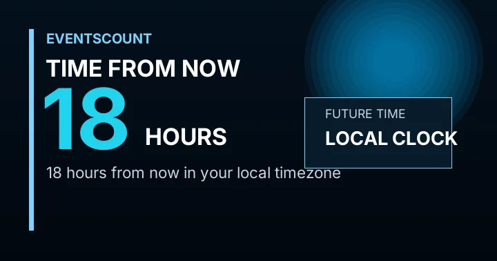 18 Hours From Now