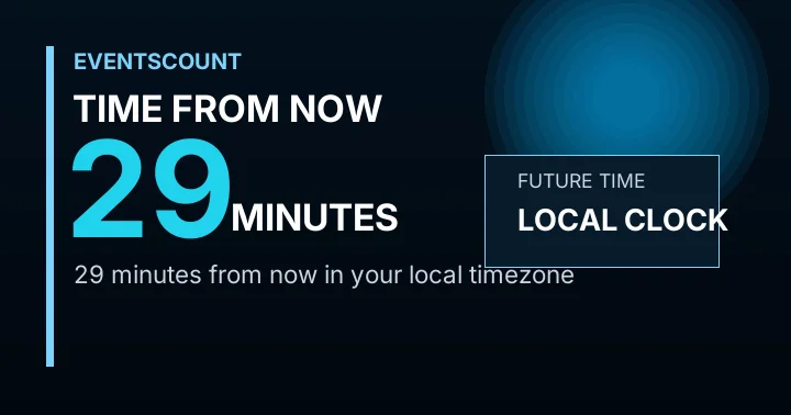 29 Minutes From Now