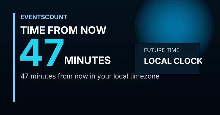 47 Minutes From Now